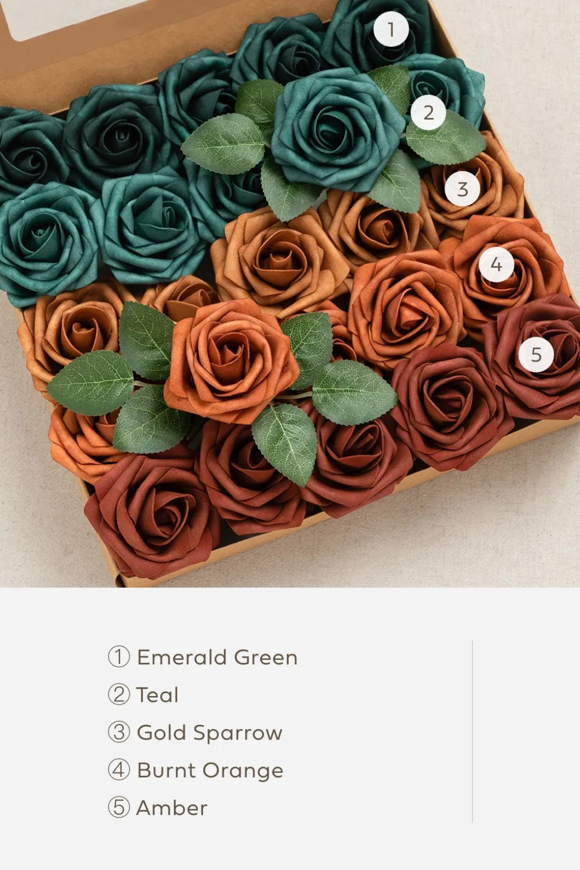 3" Foam Rose with Stem