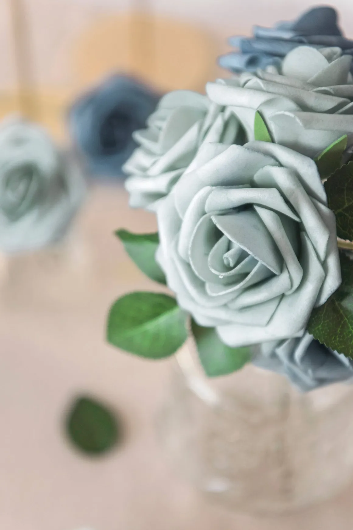 3" Foam Rose with Stem
