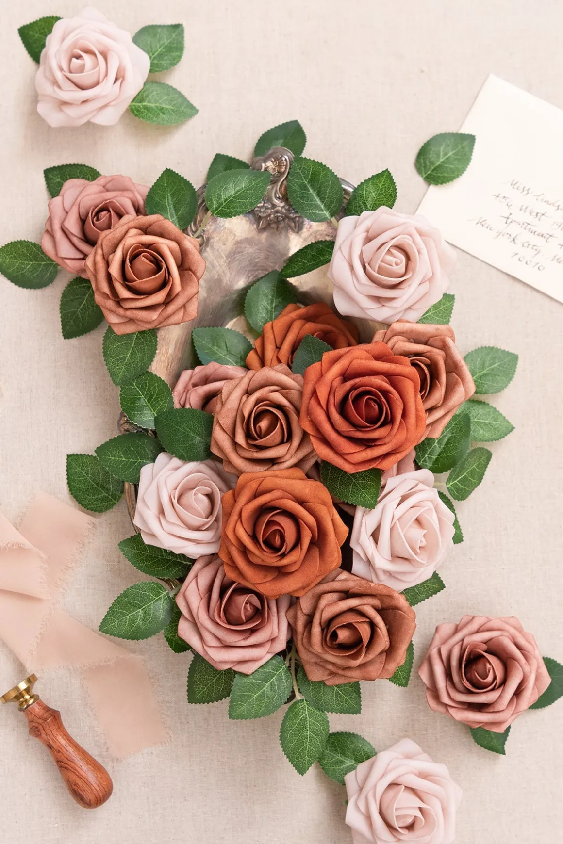 3" Foam Rose with Stem