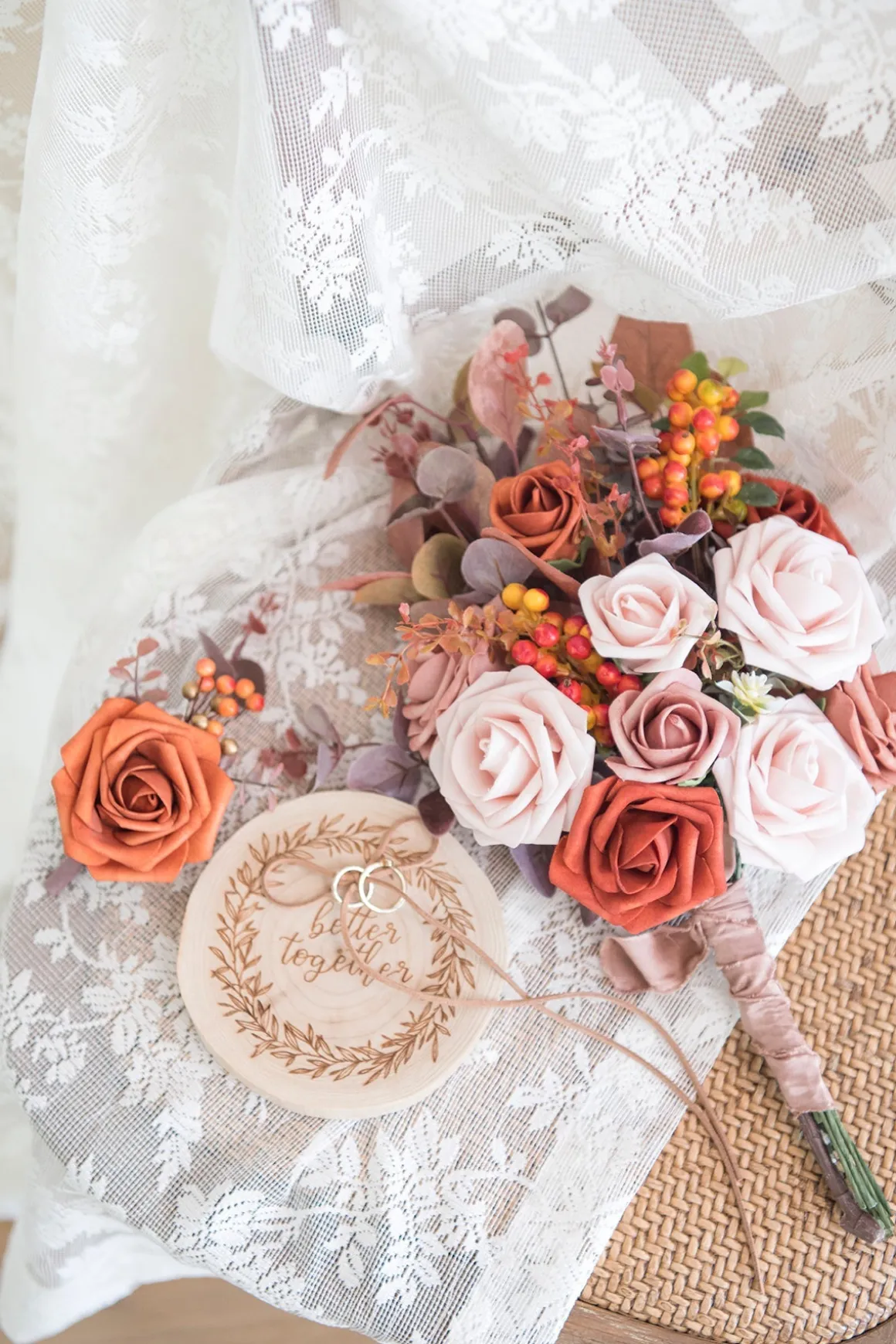 3" Foam Rose with Stem