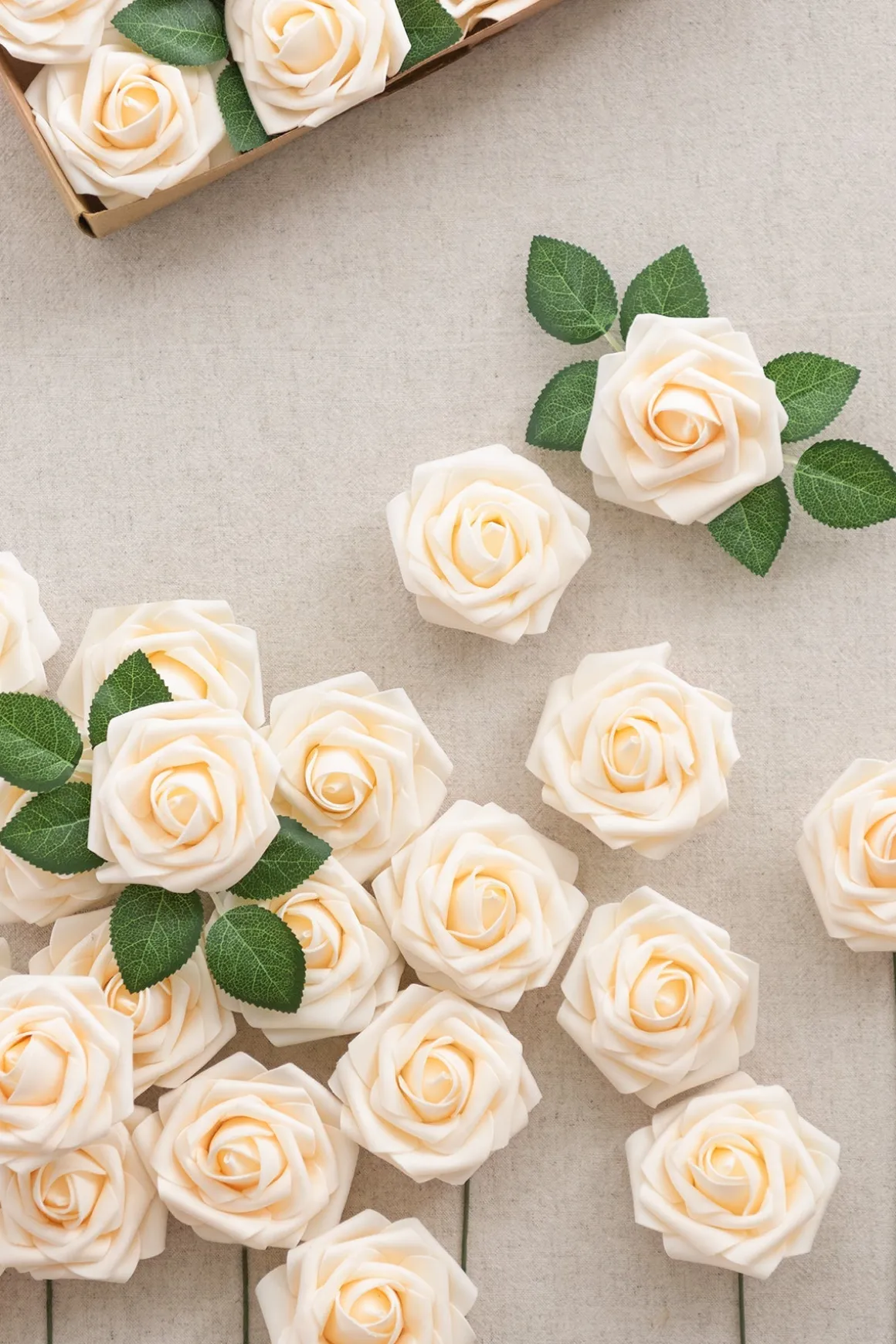 3" Foam Rose with Stem