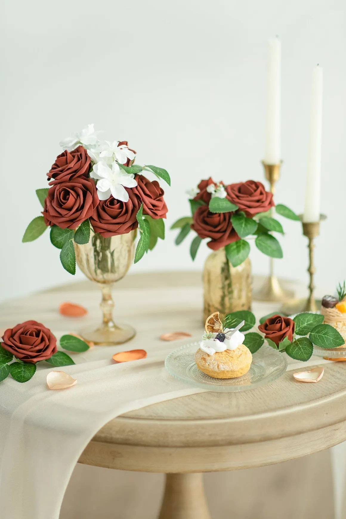 3" Foam Rose with Stem
