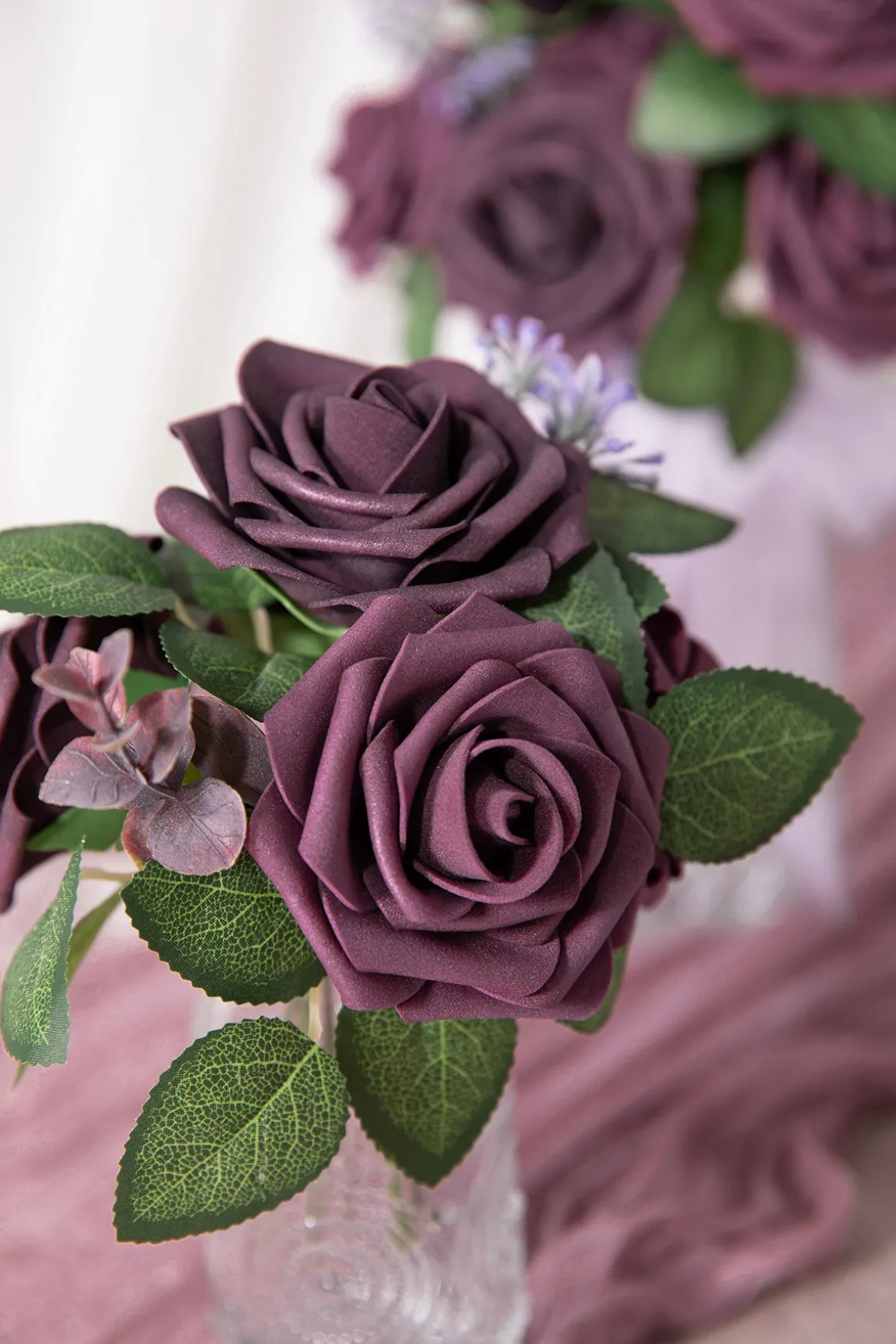 3" Foam Rose with Stem