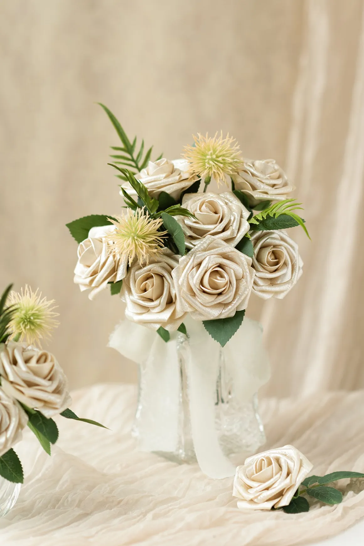 3" Foam Rose with Stem