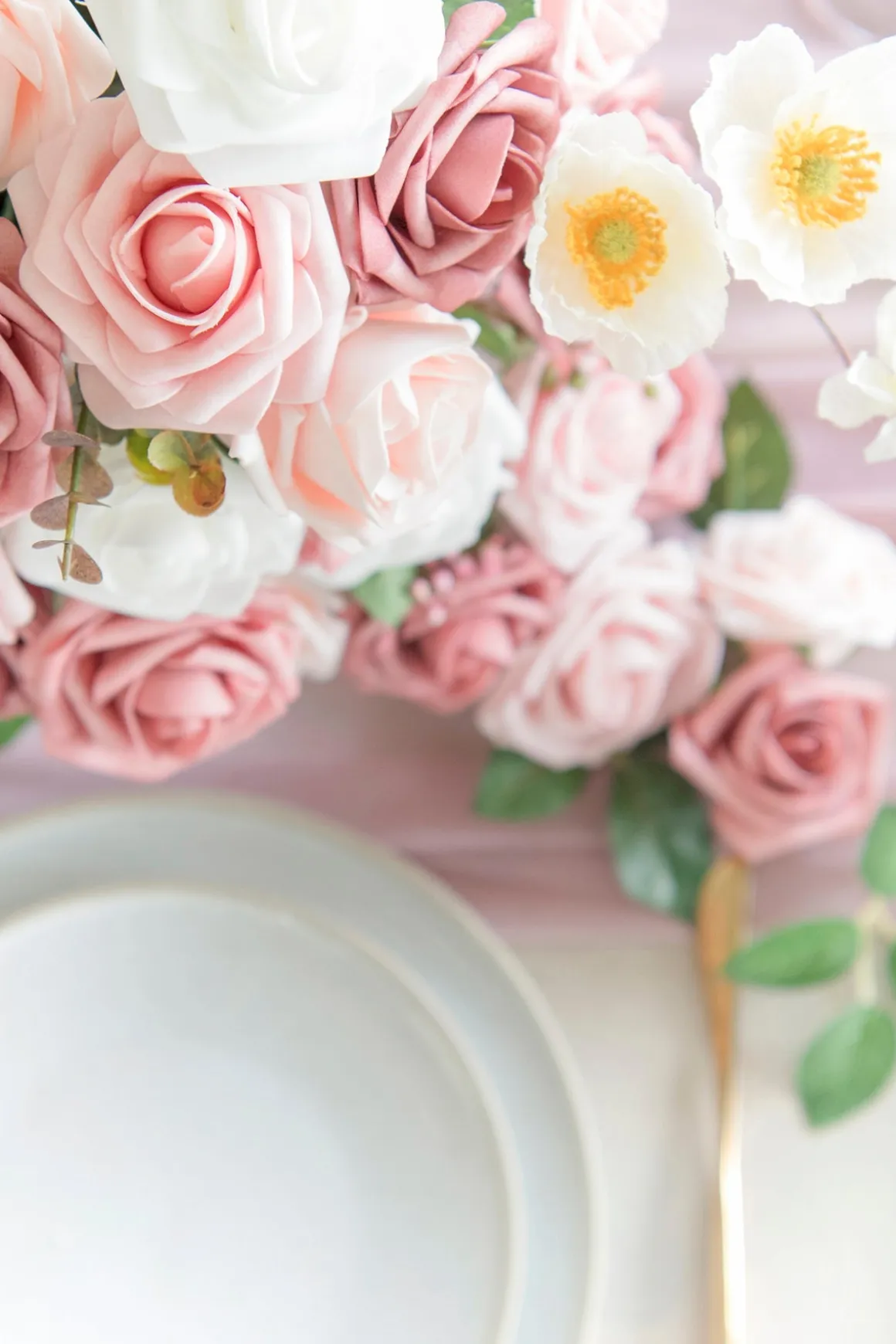 3" Foam Rose with Stem