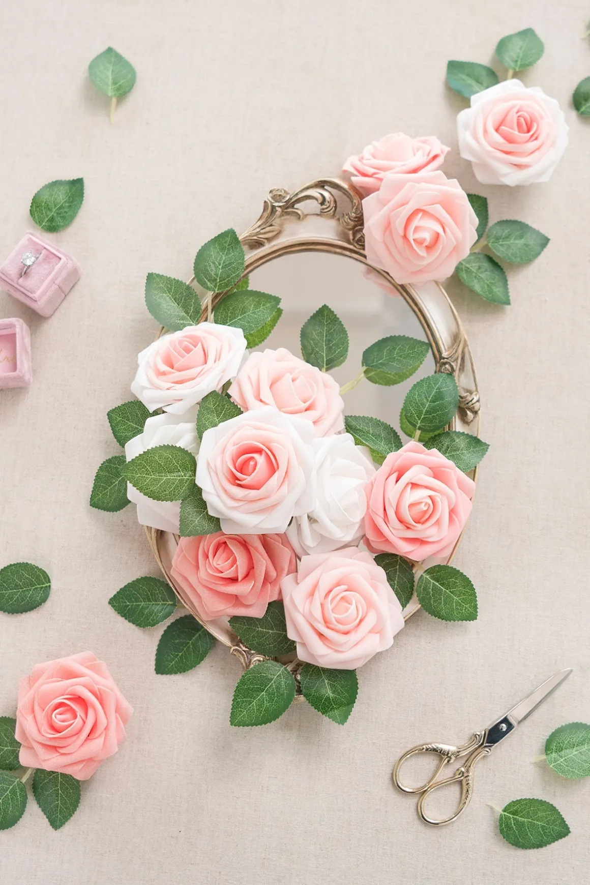 3" Foam Rose with Stem