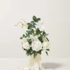 Free-Form Bridesmaid Bouquets in Natural White (Set of 4) | Clearance