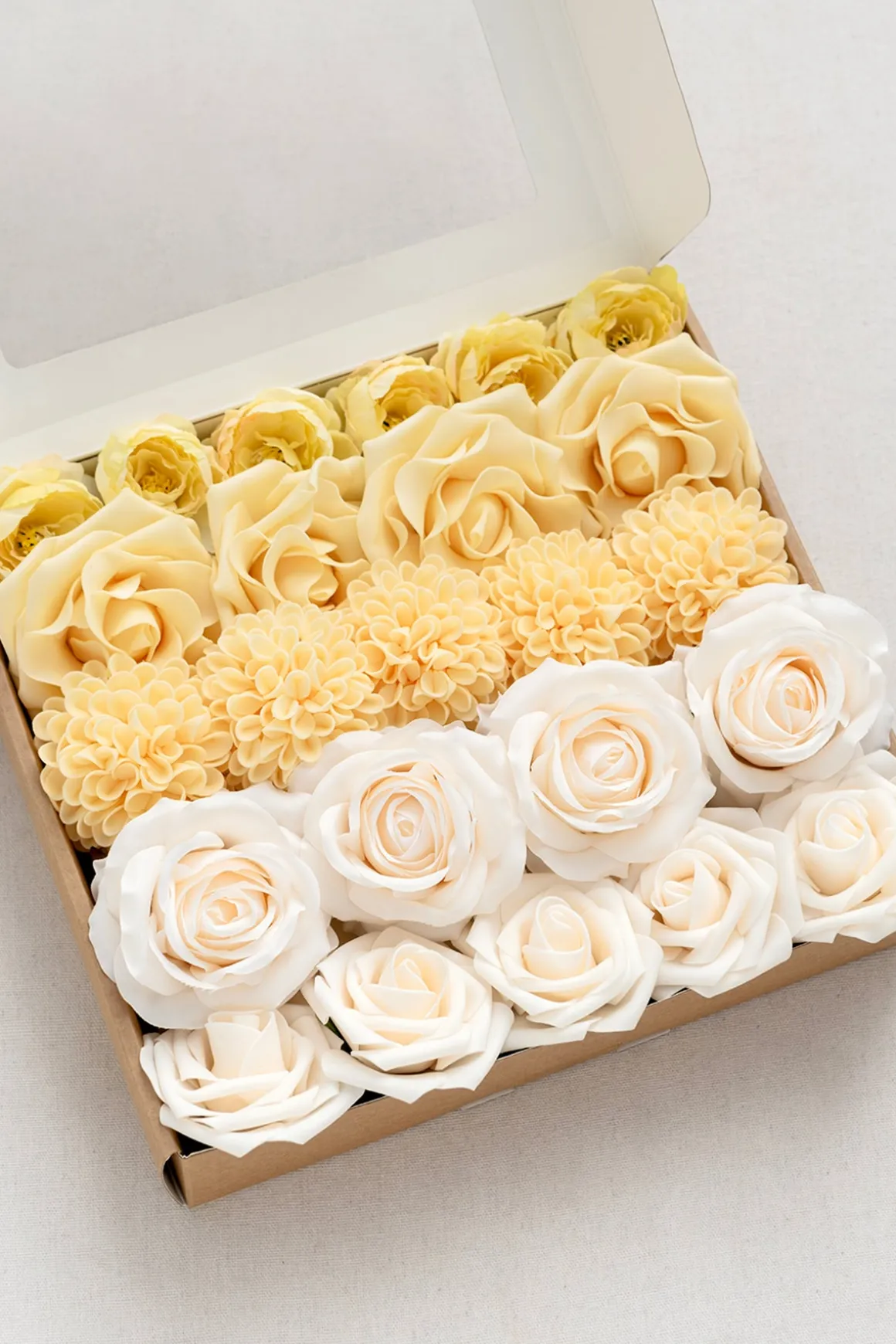 French Yellow Designer Flower Boxes