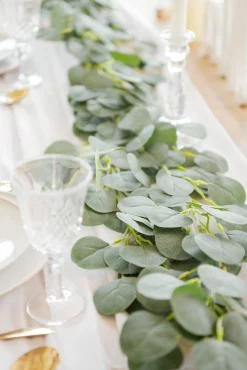 5.9ft Eucalyptus Leaf Greenery Garland | Clearance