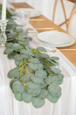 5.9ft Eucalyptus Leaf Greenery Garland | Clearance