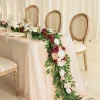 6ft Flower Garland in Romantic Marsala