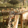6ft Flower Garland in Sunset Terracotta | Clearance