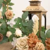 2ft Flower Garlands in Earth Brown & Beige