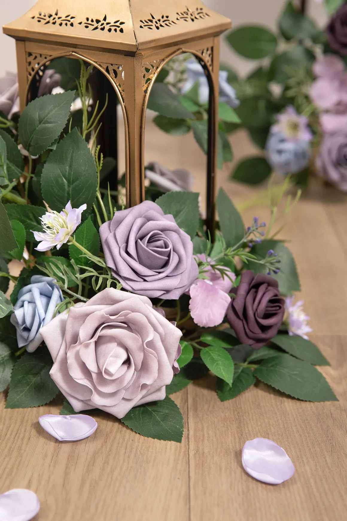 2ft Flower Garlands in Ethereal Purple Dream | Clearance