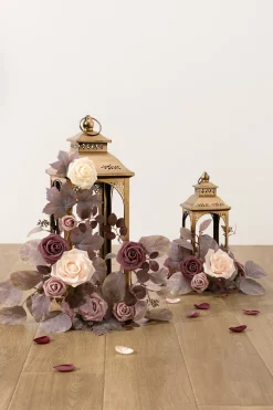 2ft Flower Garlands in Flowing Mauve Romance | Clearance