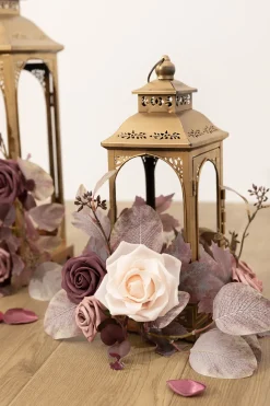 2ft Flower Garlands in Flowing Mauve Romance | Clearance