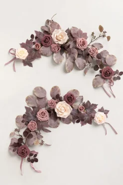 2ft Flower Garlands in Flowing Mauve Romance | Clearance