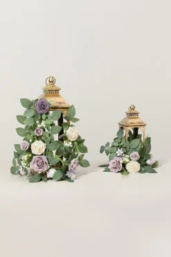 2ft Flower Garlands in Lilac | Clearance