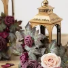 2ft Flower Garlands in Plum Velvet Wedding | Clearance