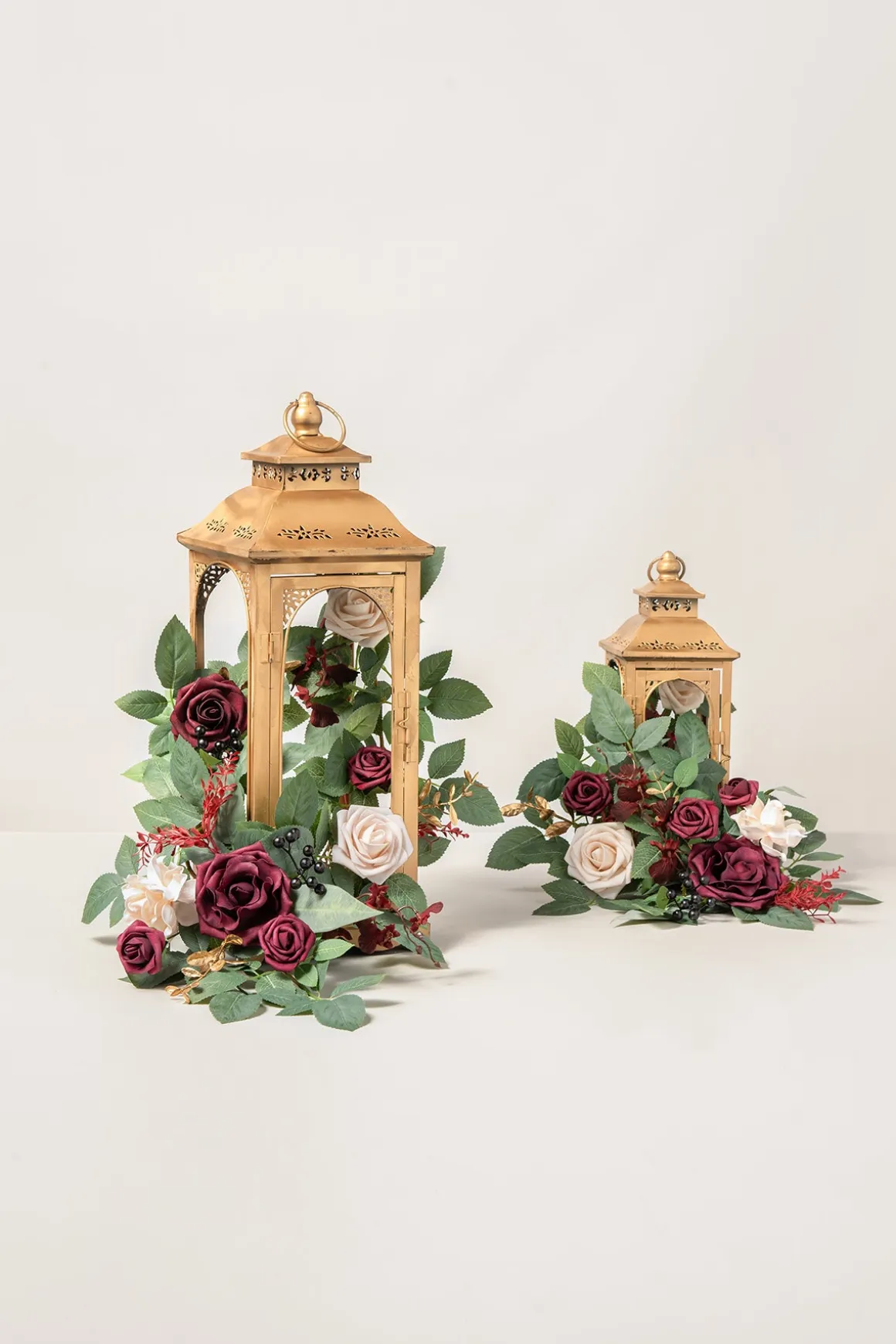 2ft Flower Garlands in Romantic Marsala | Clearance