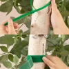 6.5ft Flower Garland with Hanging Vines in White & Sage