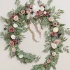 9ft Head Table Flower Garland in Dusty Rose & Mauve | Clearance