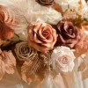 9ft Head Table Flower Garland in Rust & Sepia | Clearance