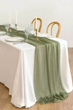 Head Table Floral Swags in Tropical Greenery | Clearance