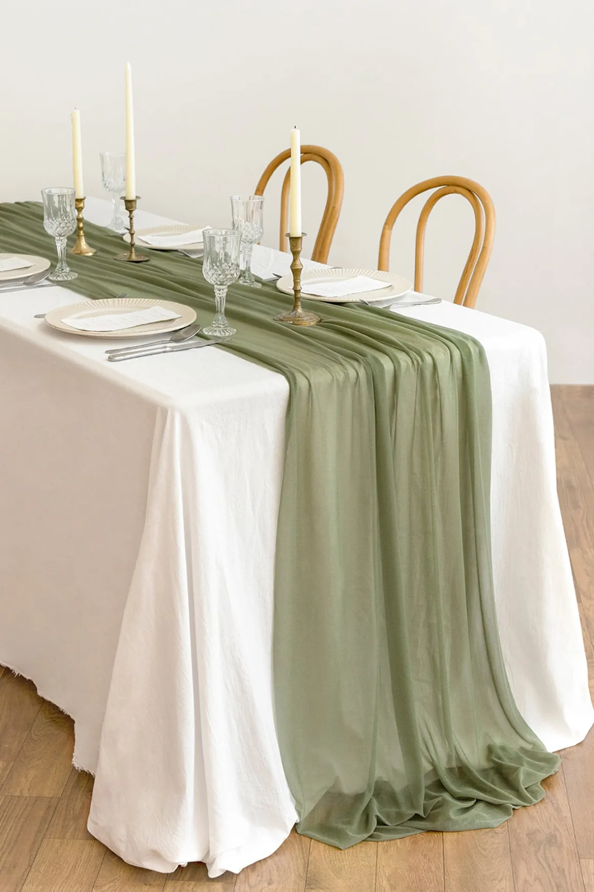 Head Table Floral Swags in Tropical Greenery | Clearance