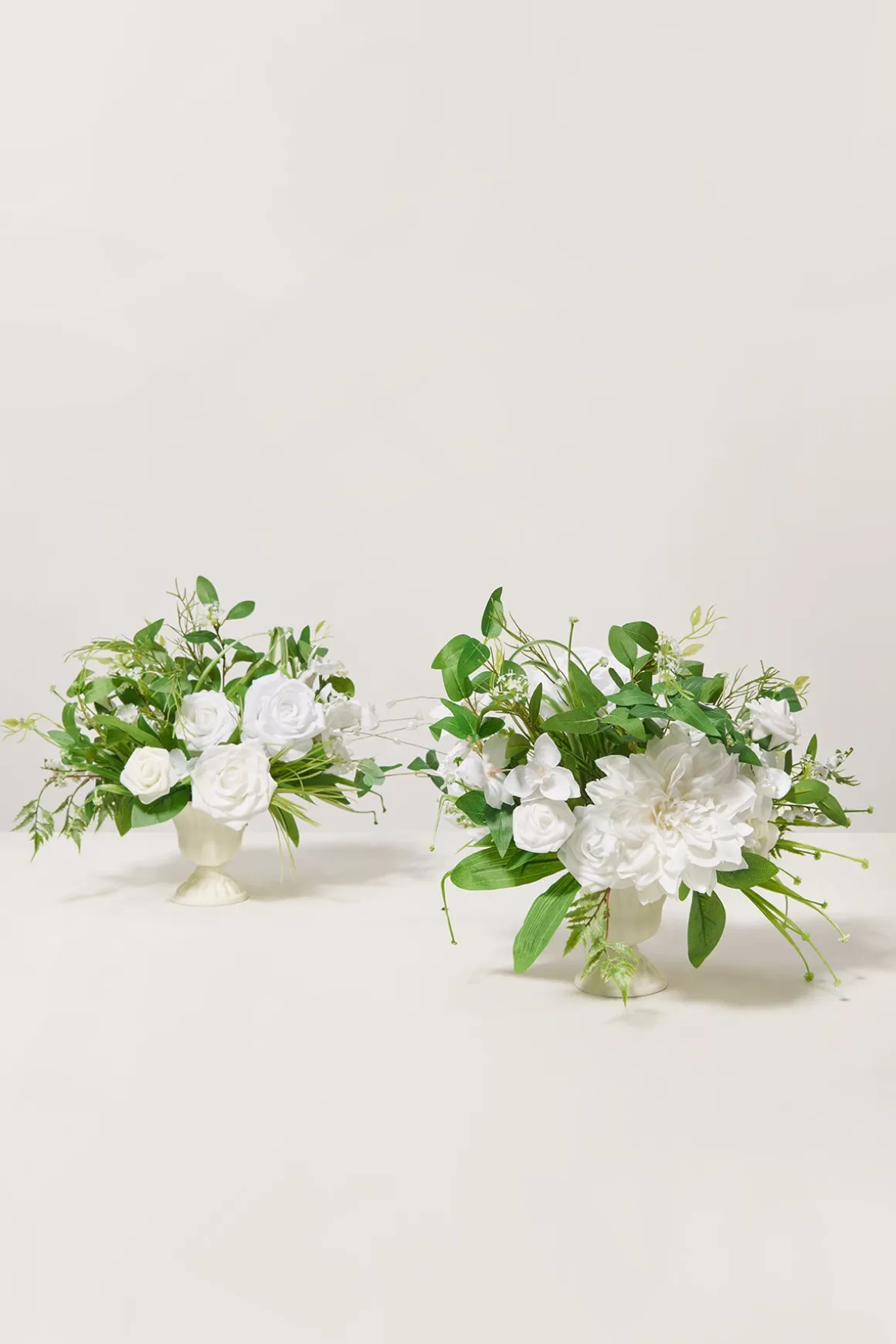 Large Floral Centerpiece Set in May Lily & Olive | Clearance