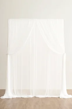 2-Layer Wedding Backdrop Curtains 59
