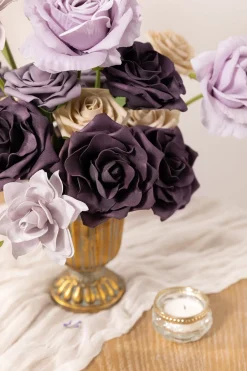 Lilac Purple Designer Flower Boxes