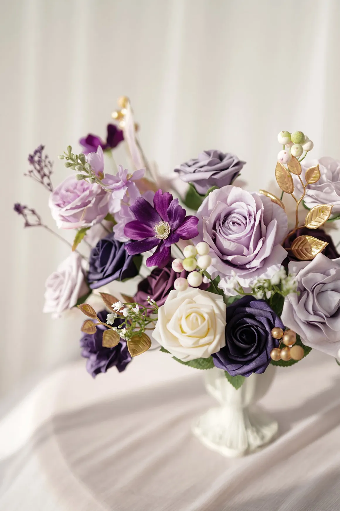 Lilac Purple Designer Flower Boxes