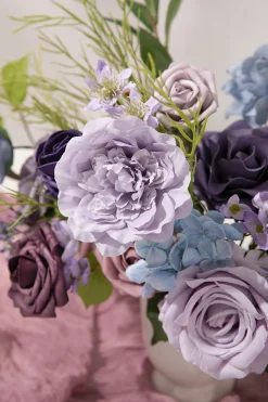 Lilac Purple Designer Flower Boxes