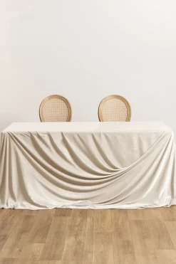 Lyocell-Texture Polyester Velvet Cloth for Table and Backdrop