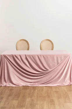 Lyocell-Texture Polyester Velvet Cloth for Table and Backdrop