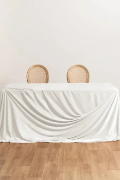 Lyocell-Texture Polyester Velvet Cloth for Table and Backdrop