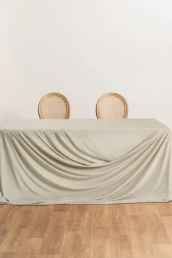 Lyocell-Texture Polyester Velvet Cloth for Table and Backdrop