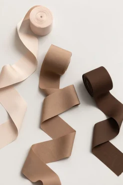 Matte Satin Ribbons 1.5" w x 6 Yards (Set of 3) | Clearance