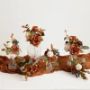 Mini Premade Flower Centerpiece Set in Sunset Terracotta | Clearance