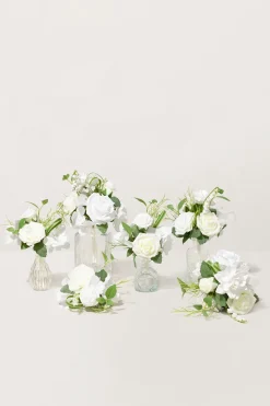 Mini Premade Flower Centerpiece Set in May Lily & Olive | Clearance