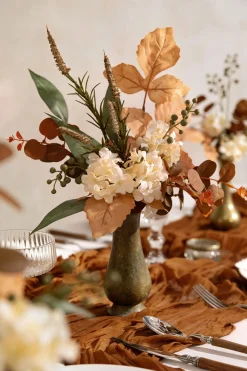 Mixed Filler Combo in Burnt Orange & Cream