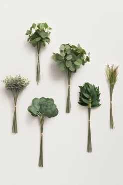 Mixed Greenery Combo - Dark Green & Sage