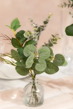 Mixed Greenery Combo - Dark Green & Sage