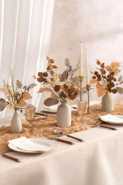 Mixed Greenery Combo in Walnut Brown & Autumn Ivy & Sunset Yellow