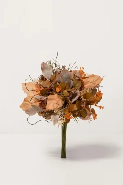 Mixed Greenery Combo in Walnut Brown & Autumn Ivy & Sunset Yellow