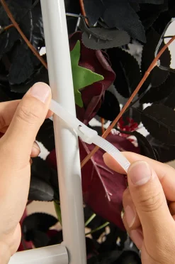 Modular Garlands Arch Decor in Black & Burgundy | Clearance