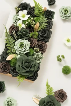 Natural White & Ivory Designer Flower Boxes