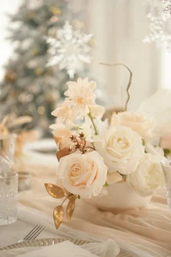 Natural White & Ivory Designer Flower Boxes