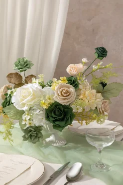 Natural White & Ivory Designer Flower Boxes